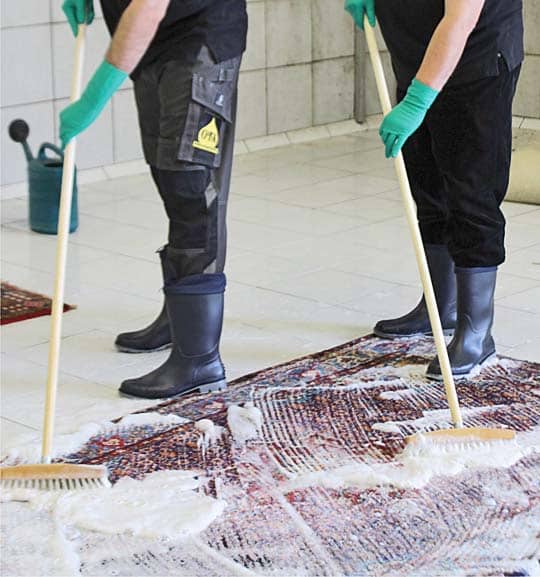 Teppichreinigung als Teppich-Biowäsche
